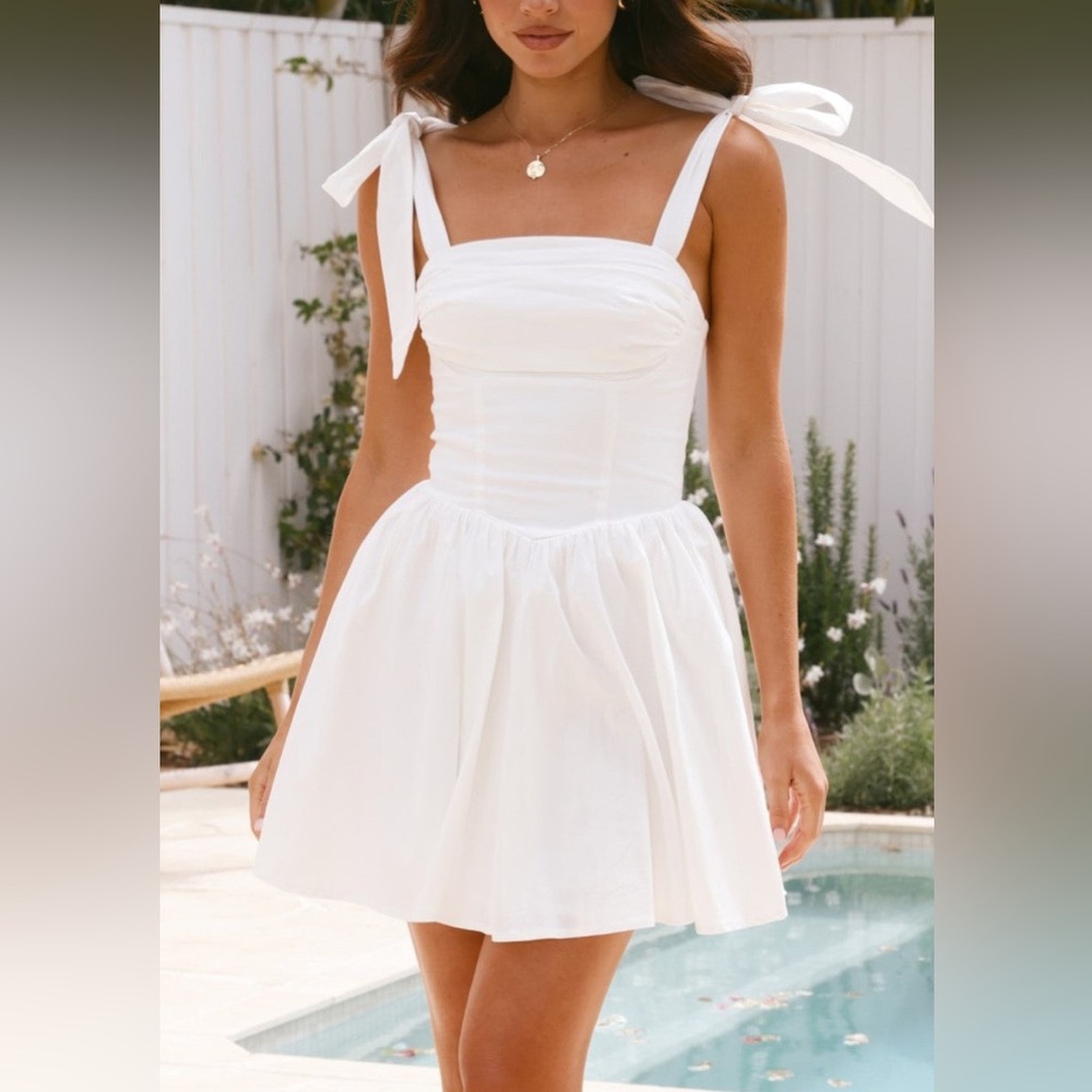 White Mini Dress
